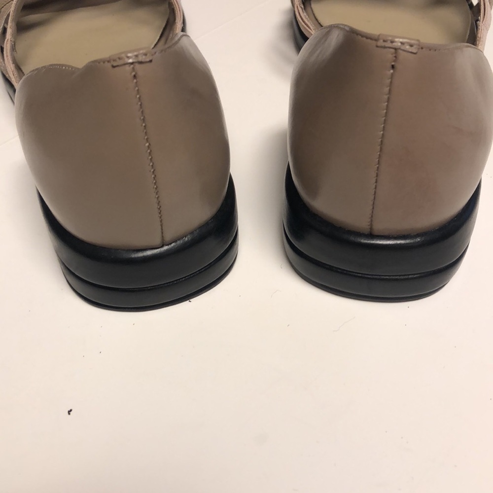Jazzman New York open toe flats. Sz 9 - Picture 4 of 9
